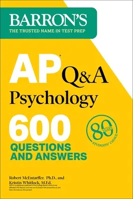 AP Q&A Psychology, Second Edition: 600 pytań i odpowiedzi - AP Q&A Psychology, Second Edition: 600 Questions and Answers