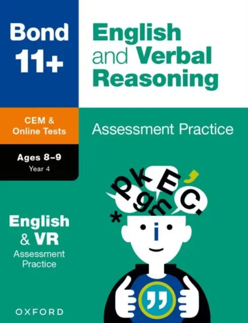 Bond 11+: Bond 11+ CEM English & Verbal Reasoning Assessment Papers 8-9 lat - Bond 11+: Bond 11+ CEM English & Verbal Reasoning Assessment Papers 8-9 Years