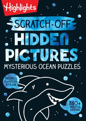 Zdrapywanie ukrytych obrazków Tajemnicze zagadki oceanu - Scratch-Off Hidden Pictures Mysterious Ocean Puzzles