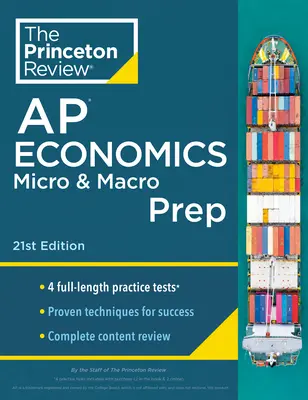 Princeton Review AP Economics Micro & Macro Prep, 21st Edition: 4 testy praktyczne + kompletny przegląd treści + strategie i techniki - Princeton Review AP Economics Micro & Macro Prep, 21st Edition: 4 Practice Tests + Complete Content Review + Strategies & Techniques