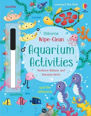 Ćwiczenia z akwarium do wycierania - Wipe-Clean Aquarium Activities