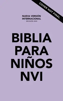 Biblia Para Nios Nvi, Texto Revisado 2022, Leathersoft, Lavanda, Comfort Print