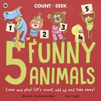 5 Funny Animals - książka obrazkowa o liczeniu i wiązaniach liczbowych - 5 Funny Animals - a counting and number bonds picture book