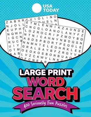 USA Today Large-Print Word Search: 350 zabawnych łamigłówek - USA Today Large-Print Word Search: 350 Seriously Fun Puzzles