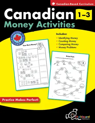 Kanadyjskie ćwiczenia pieniężne klasy 1-3 - Canadian Money Activities Grades 1-3