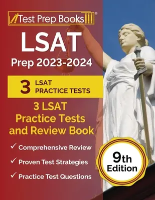 LSAT Prep 2023-2024: 3 testy praktyczne LSAT i książka przeglądowa [9. edycja] - LSAT Prep 2023-2024: 3 LSAT Practice Tests and Review Book [9th Edition]