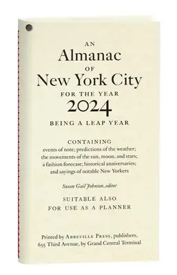 Almanach Nowego Jorku na rok 2024 - An Almanac of New York City for the Year 2024