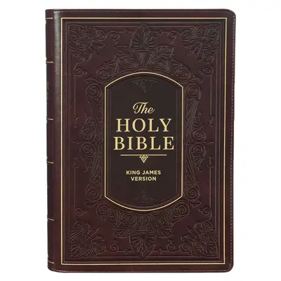 Biblia do studiowania KJV, Standardowa Biblia Święta w Wersji Króla Jakuba, bordowa, twarda oprawa - KJV Study Bible, Standard King James Version Holy Bible, Burgundy Hardcover