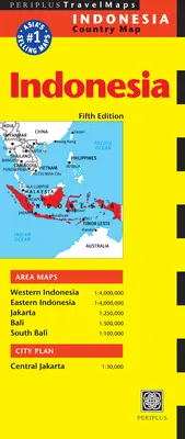 Periplus: Mapa kraju Indonezja - Periplus: Indonesia Country Map