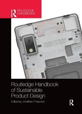 Podręcznik zrównoważonego projektowania produktów - Routledge Handbook of Sustainable Product Design