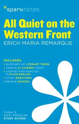 Cisza na froncie zachodnim - przewodnik po literaturze Sparknotes: Tom 15 - All Quiet on the Western Front Sparknotes Literature Guide: Volume 15