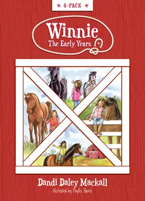 Winnie the Early Years 4-Pack: Koń łagodniejszy w treningu / Najlepszy przyjaciel konia / Szczęście dla Winnie / Koń tęskniący za domem - Winnie the Early Years 4-Pack: Horse Gentler in Training / A Horse's Best Friend / Lucky for Winnie / Homesick Horse