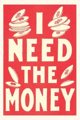 Vintage Journal Potrzebuję pieniędzy - Vintage Journal I Need the Money