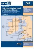 Mapa Imray C69 - Loch Ryan do Belfast Lough i Strangford Lough - Imray Chart C69 - Loch Ryan to Belfast Lough and Strangford Lough