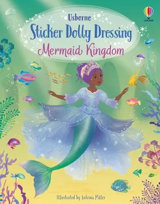 Naklejka Dolly Ubieranie królestwa syren - Sticker Dolly Dressing Mermaid Kingdom