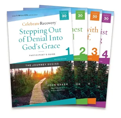 Celebrate Recovery Updated Participant's Guide Set, Volumes 1-4 - Program zdrowienia oparty na ośmiu zasadach Błogosławieństw - Celebrate Recovery Updated Participant's Guide Set, Volumes 1-4 - A Recovery Program Based on Eight Principles from the Beatitudes