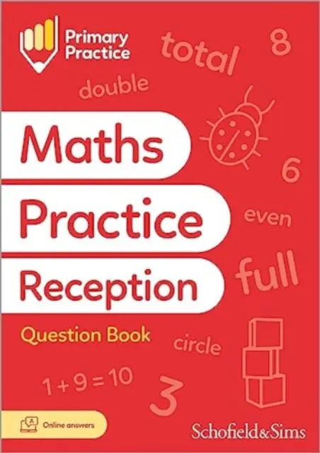 Zeszyt pytań dla uczniów klas początkowych z matematyki, 4-5 lat - Primary Practice Maths Reception Question Book, Ages 4-5