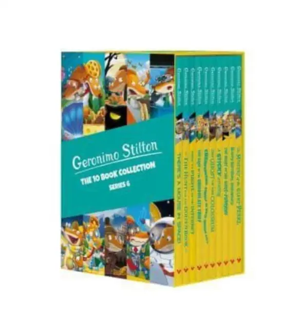 Geronimo Stilton: Kolekcja 10 książek (seria 6) - Kolekcja 10 książek (seria 6) - Geronimo Stilton: The 10 Book Collection (Series 6) - The 10 Book Collection (Series 6)