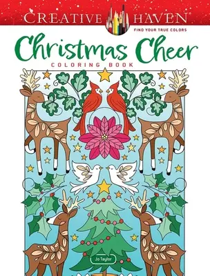 Kolorowanka świąteczna Creative Haven - Creative Haven Christmas Cheer Coloring Book