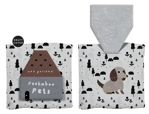 Peekaboo Pets: Baby's First Crinkle Peek-A-Book - Lift the Flap!