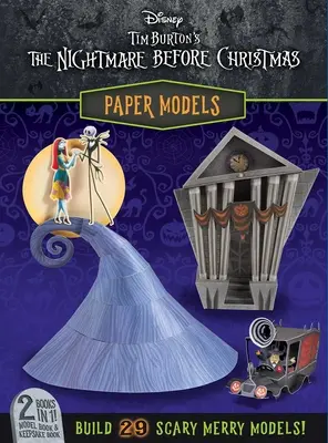 Disney: Koszmar przed Bożym Narodzeniem Tima Burtona - papierowe modele - Disney: Tim Burton's the Nightmare Before Christmas Paper Models