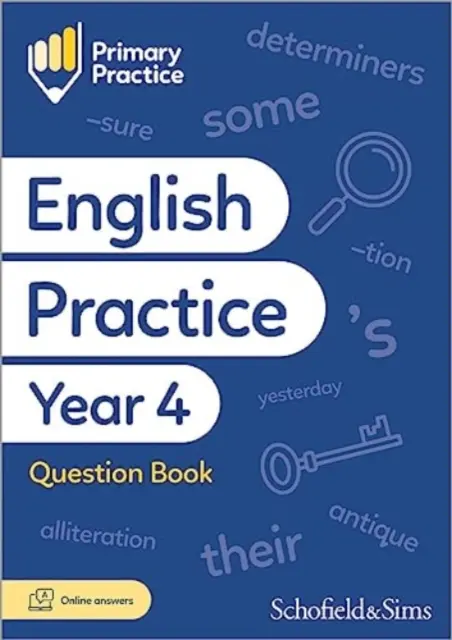 Zeszyt pytań do języka angielskiego dla klasy 4 szkoły podstawowej, 8-9 lat - Primary Practice English Year 4 Question Book, Ages 8-9