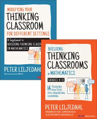 BUNDLE: Liljedahl: Building Thinking Classrooms in Mathematics, Grades K-12 + Liljedahl: Modyfikowanie myślącej klasy dla różnych ustawień - BUNDLE: Liljedahl: Building Thinking Classrooms in Mathematics, Grades K-12 + Liljedahl: Modifying Your Thinking Classroom for Different Settings