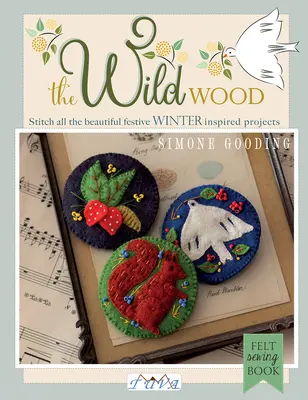 The Wild Wood: Zszyj wszystkie piękne świąteczne projekty inspirowane zimą - The the Wild Wood: Stitch All the Beautiful Festive Winter Inspired Projects