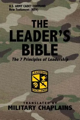 Biblia lidera (dowództwo kadetów armii amerykańskiej) autorstwa kapelanów wojskowych - The Leader's Bible (US Army Cadet Command) by Military Chaplains