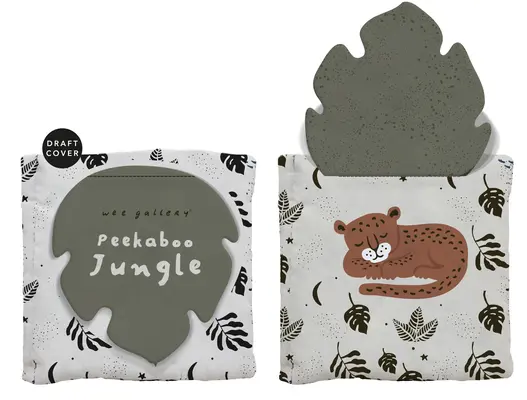 Peekaboo Jungle: Pierwsza marszczona książeczka dla niemowląt - podnieś klapkę! - Peekaboo Jungle: Baby's First Crinkle Peek-A-Book - Lift the Flap!