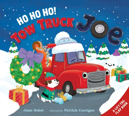 Ho Ho Ho! Książka planszowa z podnoszoną klapką Tow Truck Joe - Ho Ho Ho! Tow Truck Joe Lift-The-Flap Board Book