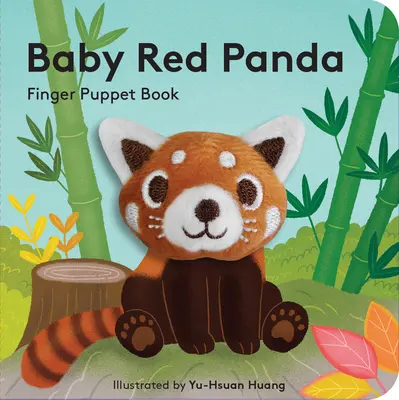 Mała czerwona panda: Książeczka z pacynkami - Baby Red Panda: Finger Puppet Book