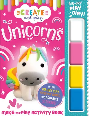 Książka ćwiczeń „Twórz i baw się w jednorożce - Create and Play Unicorns Activity Book