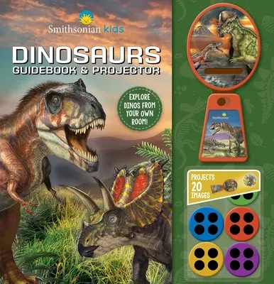 Przewodnik po dinozaurach i projektor Smithsonian Kids - Smithsonian Kids Dinosaur Guidebook & Projector