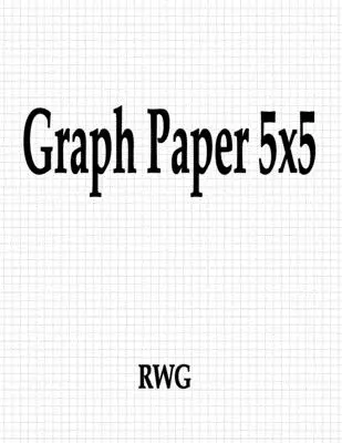 Papier milimetrowy 5x5: 150 stron 8,5 x 11 - Graph Paper 5x5: 150 Pages 8.5 X 11