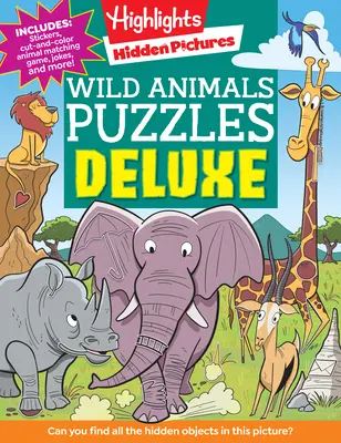 Puzzle z dzikimi zwierzętami Deluxe - Wild Animals Puzzles Deluxe