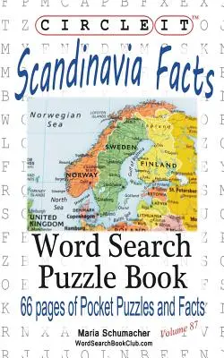 Zakreśl, fakty o Skandynawii, wyszukiwanie słów, książka z łamigłówkami - Circle It, Scandinavia Facts, Word Search, Puzzle Book