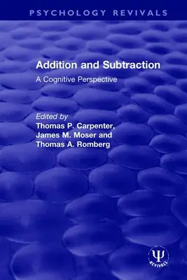 Dodawanie i odejmowanie: Perspektywa poznawcza - Addition and Subtraction: A Cognitive Perspective