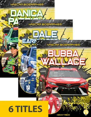 Biografie NASCAR (zestaw 6) - NASCAR Biographies (Set of 6)