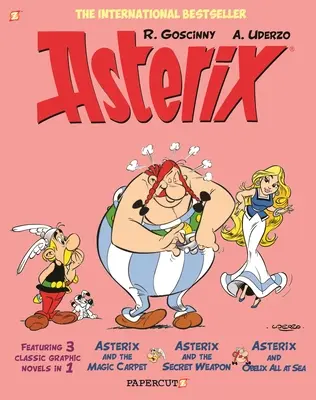 Asterix Omnibus Vol. 10: Kolekcja Asterix i Magiczny Dywan, Asterix i Tajna Broń oraz Asterix i Obelix Wszyscy na Morzu - Asterix Omnibus Vol. 10: Collecting Asterix and the Magic Carpet, Asterix and the Secret Weapon, and Asterix and Obelix All at Sea