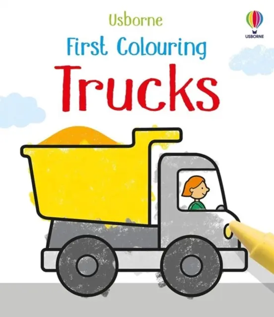 Pierwsze ciężarówki do kolorowania - First Colouring Trucks