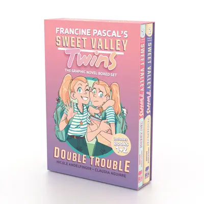 Bliźniaczki ze Słodkiej Doliny: Double Trouble Boxed Set: Najlepsi przyjaciele, Zwierzak nauczyciela (zestaw powieści graficznych) - Sweet Valley Twins: Double Trouble Boxed Set: Best Friends, Teacher's Pet (a Graphic Novel Boxed Set)