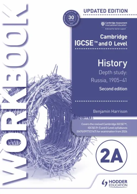 Cambridge IGCSE and O Level History Workbook 2A - Depth study: Rosja, 1905-41 Wydanie 2 - Cambridge IGCSE and O Level History Workbook 2A - Depth study: Russia, 1905-41 2nd Edition