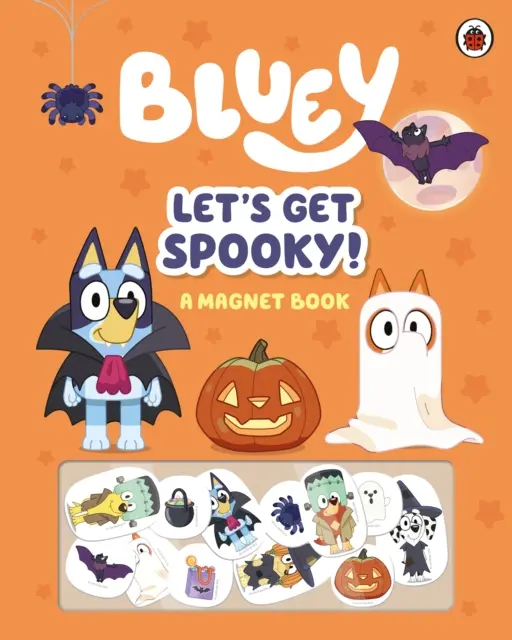 Bluey: Let's Get Spooky - Książka z magnesem - Bluey: Let's Get Spooky - A Magnet Book