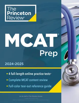 Princeton Review MCAT Prep, 2024-2025: 4 testy praktyczne + pełne omówienie treści - Princeton Review MCAT Prep, 2024-2025: 4 Practice Tests + Complete Content Coverage