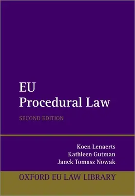 Prawo procesowe UE - Eu Procedural Law