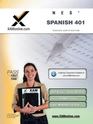 NES hiszpański 401 Przewodnik do przygotowania do testu certyfikacyjnego dla nauczycieli - NES Spanish 401 Teacher Certification Test Prep Study Guide