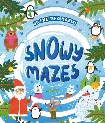 Snowy Mazes: 30 ekscytujących labiryntów! - Snowy Mazes: 30 Exciting Mazes!