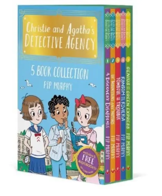 Agencja detektywistyczna Christie i Agathy: Zestaw 5 książek - Christie and Agatha's Detective Agency 5 Book Box Set