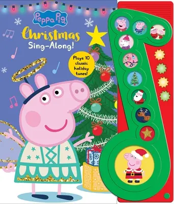 Świnka Peppa: Świąteczne śpiewanie! Książka dźwiękowa - Peppa Pig: Christmas Sing-Along! Sound Book